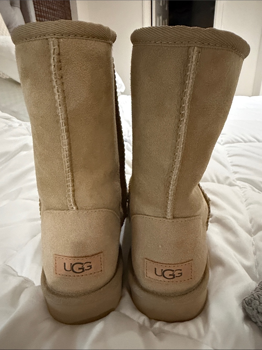 UGG Classic Short Boots in sand